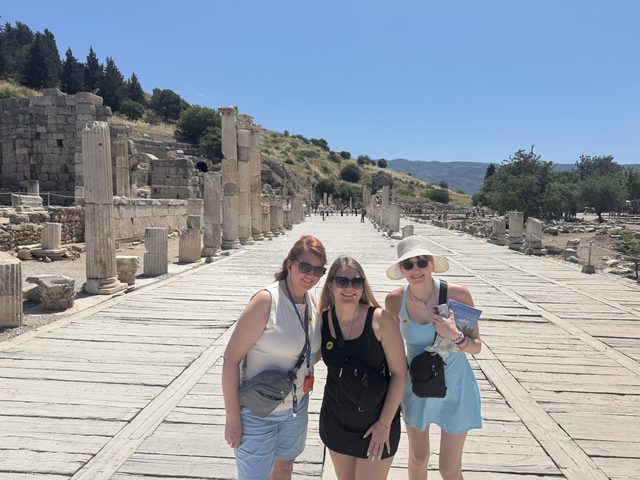 Angela's travel memory in Ephesus, Türkiye