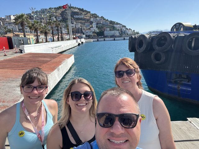 Angela's travel memory in Kuşadası, Türkiye