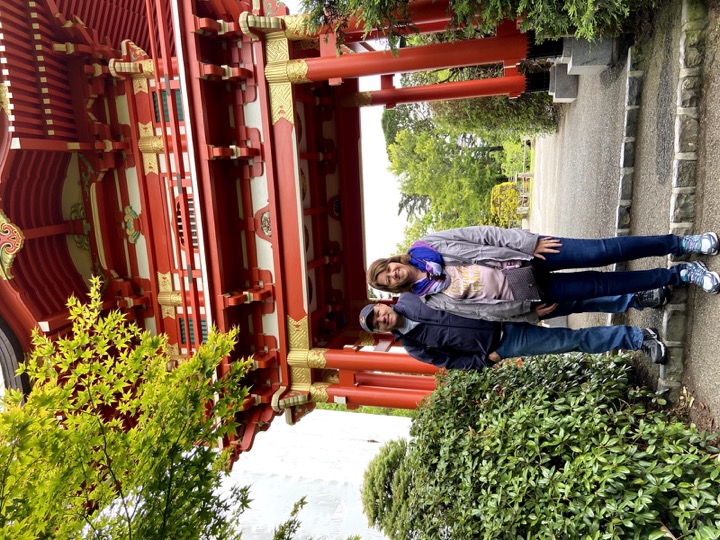 Angela's travel memory in Japanese Tea Garden, San Francisco, California