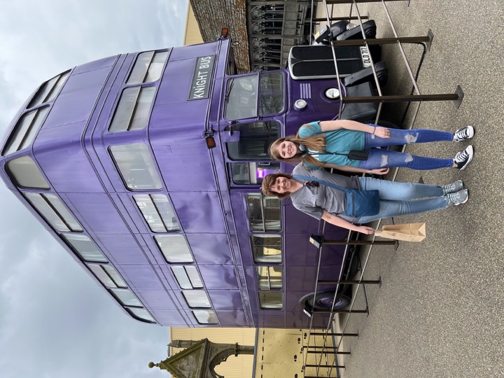 Angela's travel memory in Warner Bros. Studio Tour, London, United Kingdom