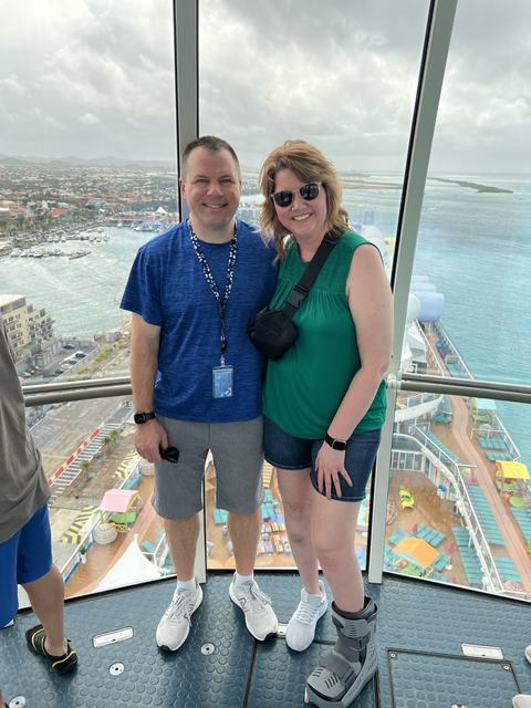 Angela's travel memory in Oranjestad, Aruba