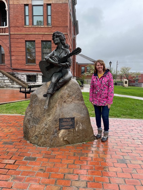 Angela's travel memory in Sevierville, Tennessee