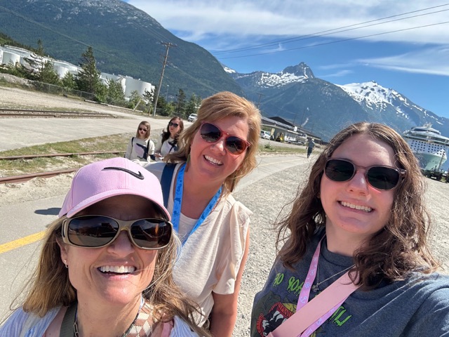 Angela's travel memory in Skagway, Alaska