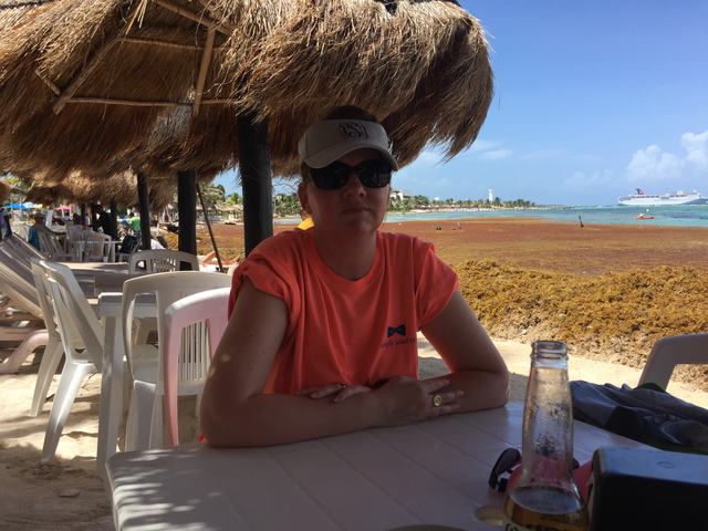 Angela's travel memory in Costa Maya, Mexico