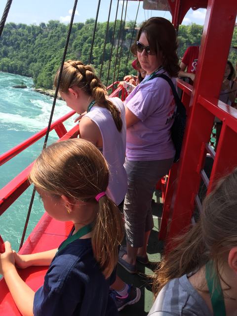 Angela's travel memory in Niagara Falls, Canada