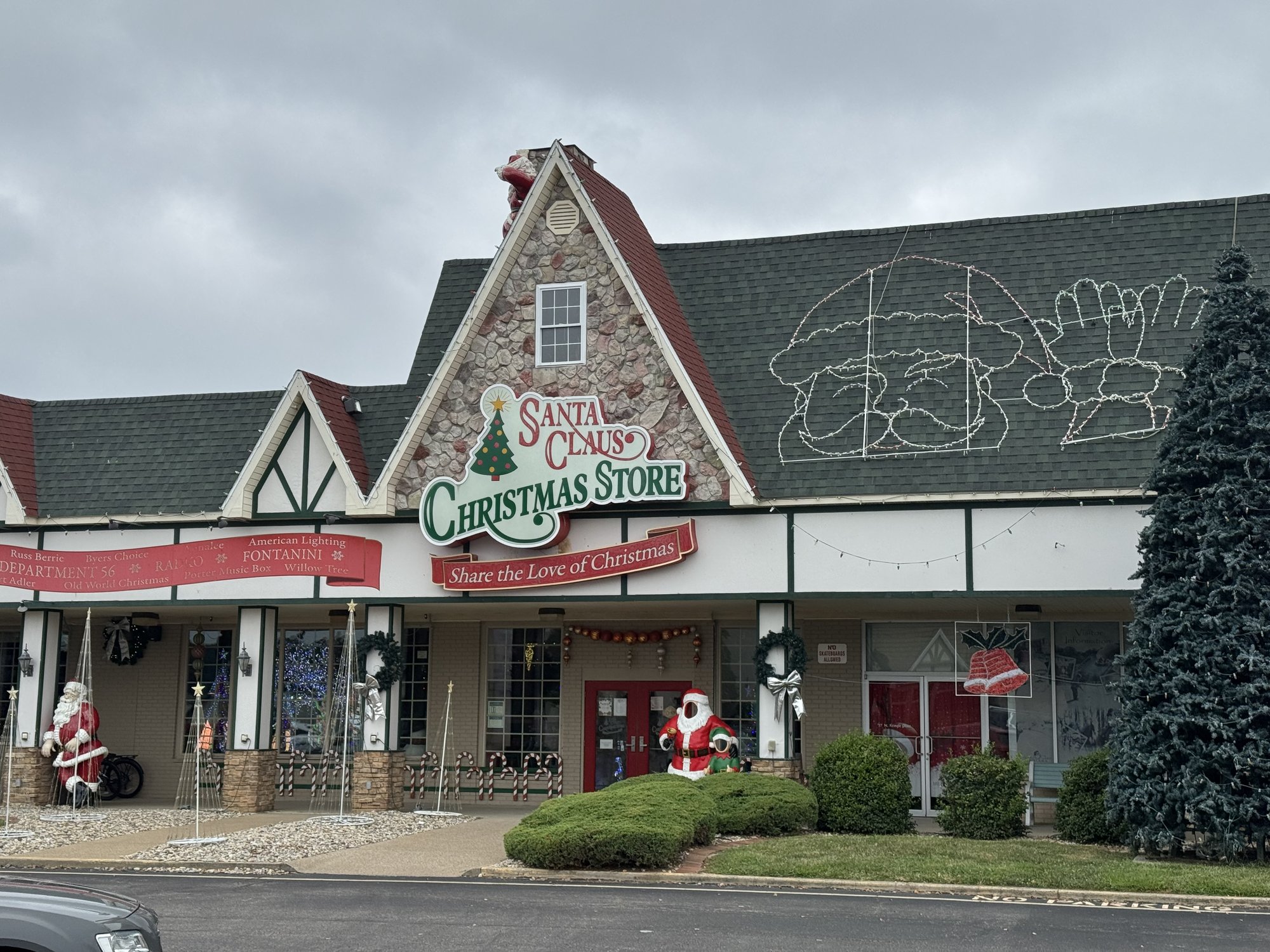 The Santa Claus Christmas Store in Santa Claus, Indiana